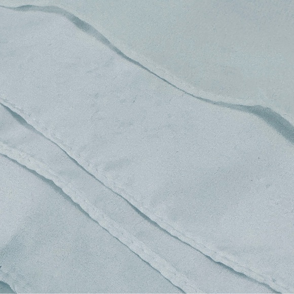 NWT AZAZIE Verde Sweetheart Strapless Flowy Layered Chiffon Bridal/Wedding Dress - Picture 8 of 14